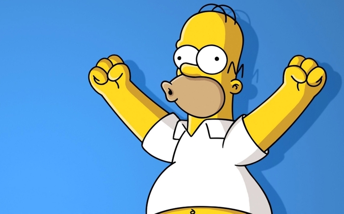 Персонажи мультипликационного сериала Simpsons (2)