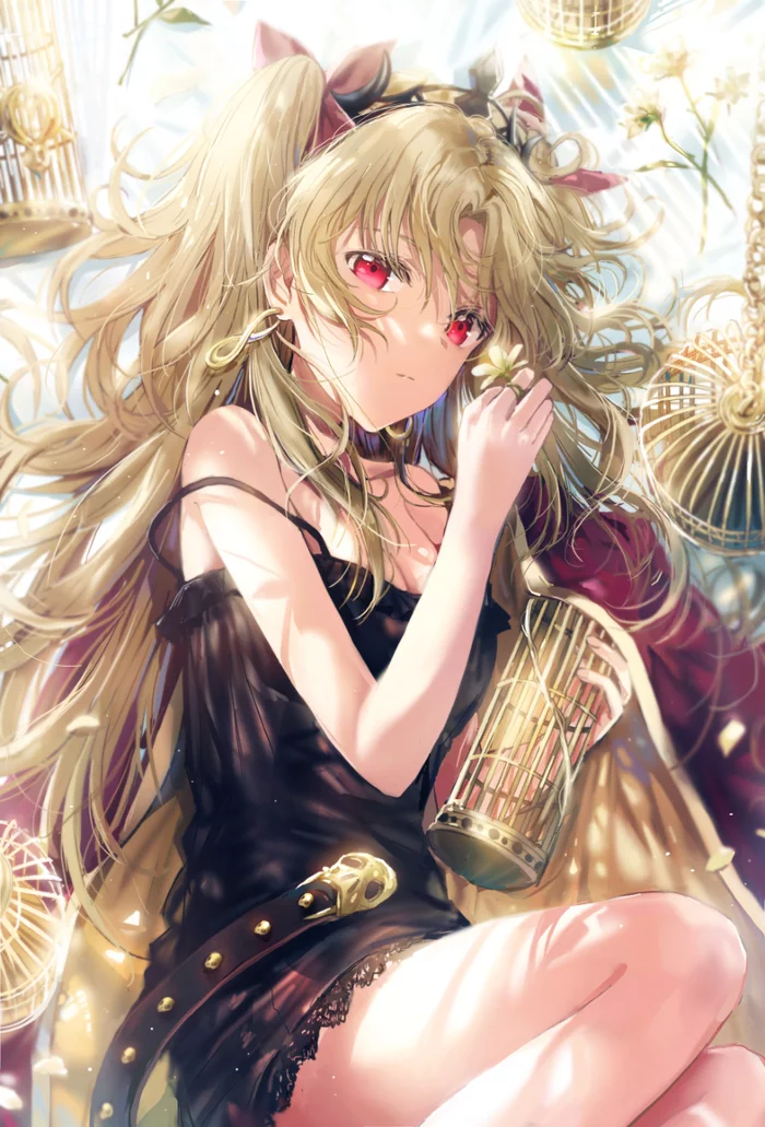 Ereshkigal - Аниме, Арт, Anime Art, Ereshkigal, Fate, Fate Grand Order, Lancer, Pixiv