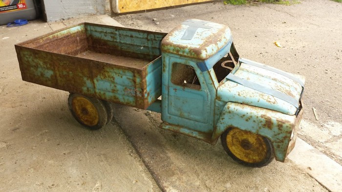 Вторая жизнь советского игрушечного грузовика Игрушки, 3D печать, Длиннопост, Реставрация, Рукоделие с процессом