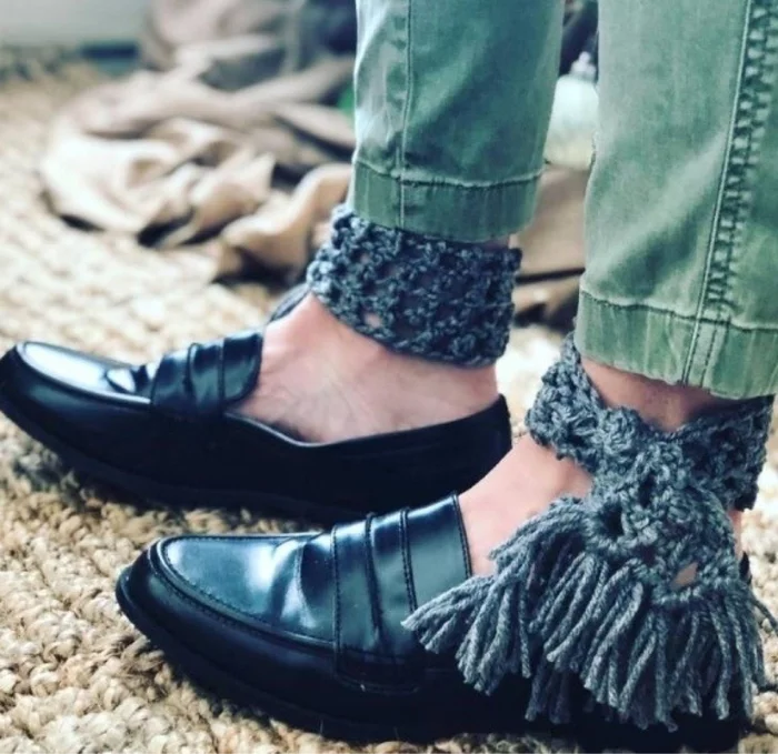 Scarves for ankles - Trend, Scarf, Ankles, Longpost