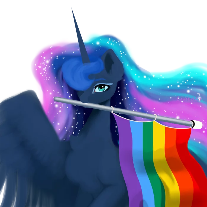 LGBT - My, My little pony, Princess luna, Livitoza