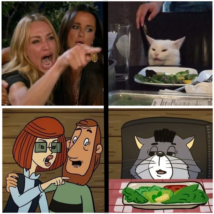 Plagiarism - Prostokvashino, cat, Memes