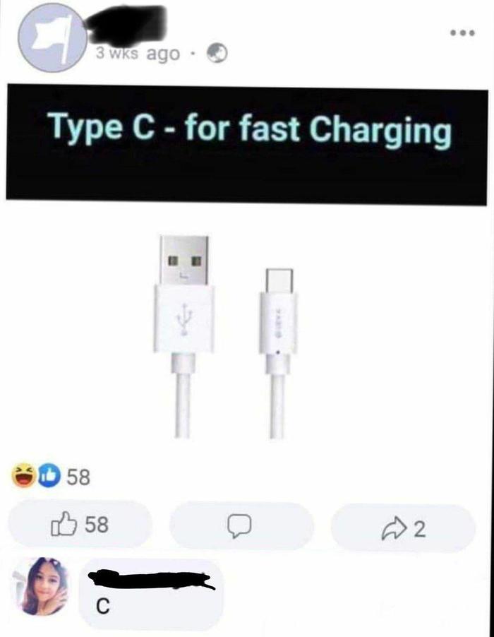 Type C for fast charging - USB, Fast, Charge, Type, C, Here, Dyusha Metelkin