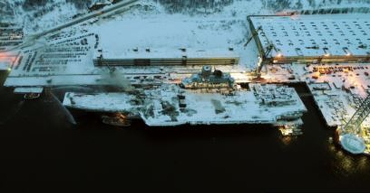 Фото Внутри Адмирала Кузнецова