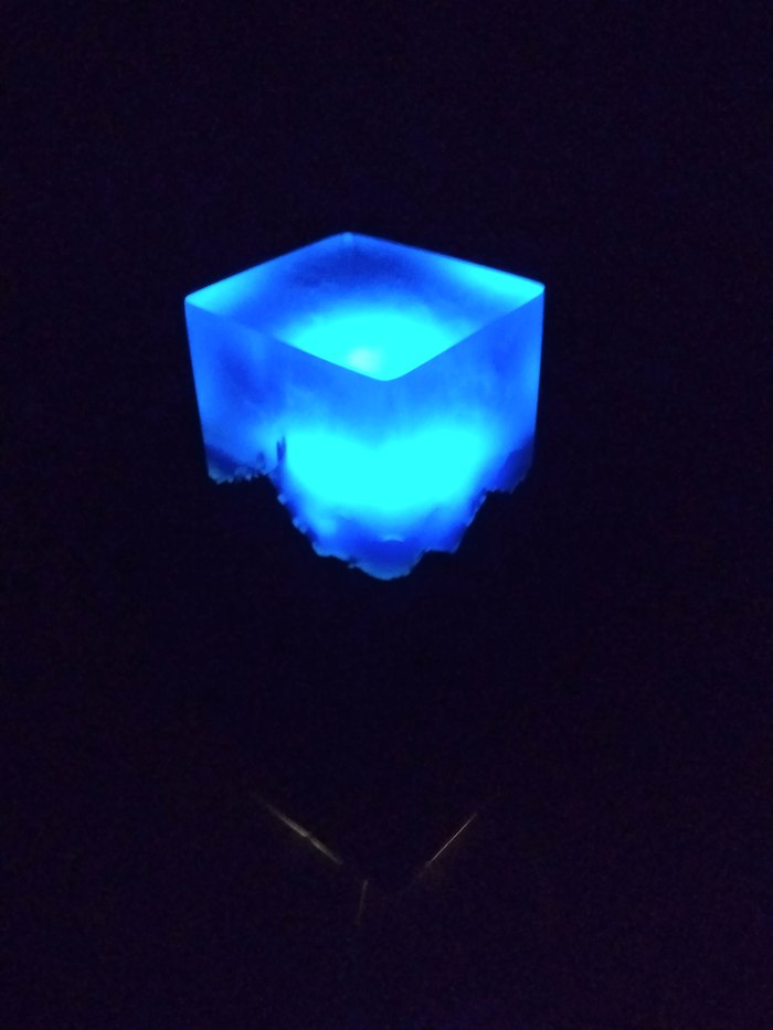 Epoxy lamp - Needlework with process, Longpost, Homemade, Epoxy resin, Resin, My