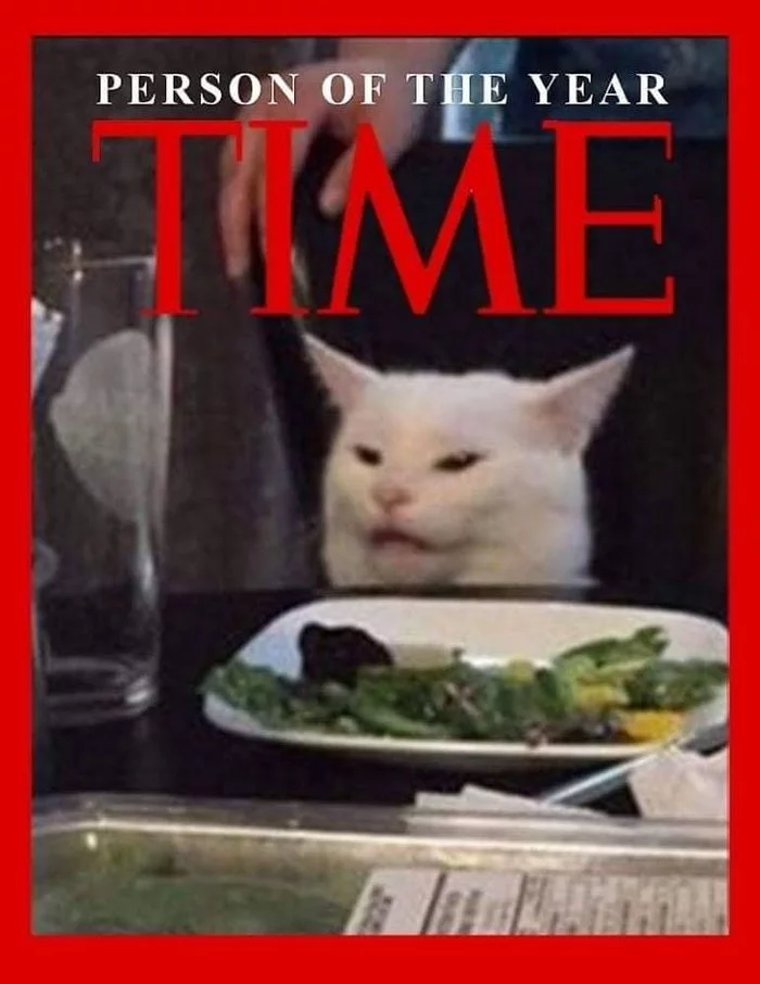 Person of the Year - Memes, cat, Humor, Time Magazine, Two women yell at the cat