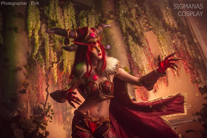 My cosplay of Alexstrasza (skin from Heroes of the Storm) - My, Alexstrasza, Wow, HOTS, Cosplay, Longpost, Blizzard, World of warcraft