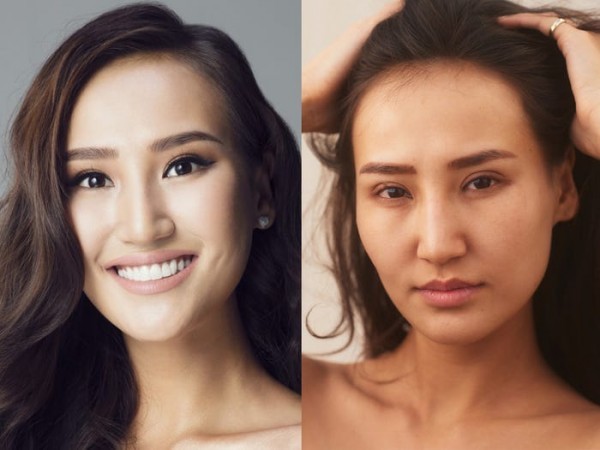 Beauty pageant participants without makeup. You may not recognize them on the street - Beauty contest, Girls, Makeup, No make up, Comparison, Longpost