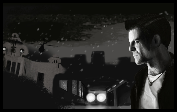 Man named Max Max payne, , Game Art,  , 