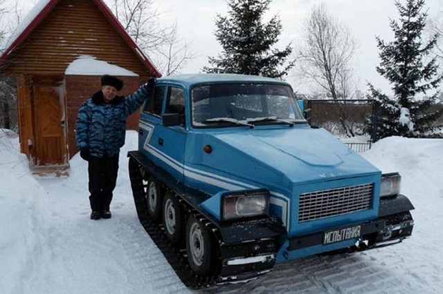 Житель Томской области создает уникальные вездеходы своими руками