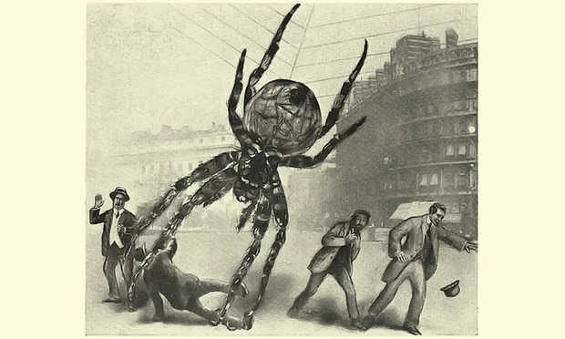 I want to know everything #542. How the British imagined the attack of giant insects a hundred and ten years ago - Want to know everything, England, Magazine, Drawing, Insects, Illustrations, Fear, The size, Longpost