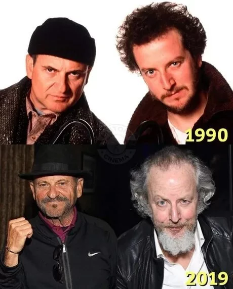 Veterans do not grow old in soul, veterans do not grow old in soul... - Home Alone (Movie), Joe Pesci, Daniel Stern, The photo