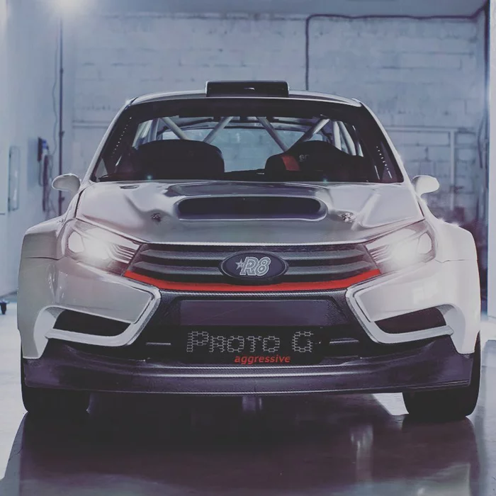R8 Proto G Aggressive - My, Rallycar, Rally, Subaru, Автоспорт, Race, Lada, Lada Granta