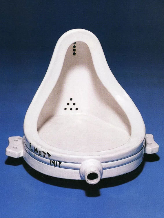 Fountain - Marcel Duchamp, Fountain, Longpost