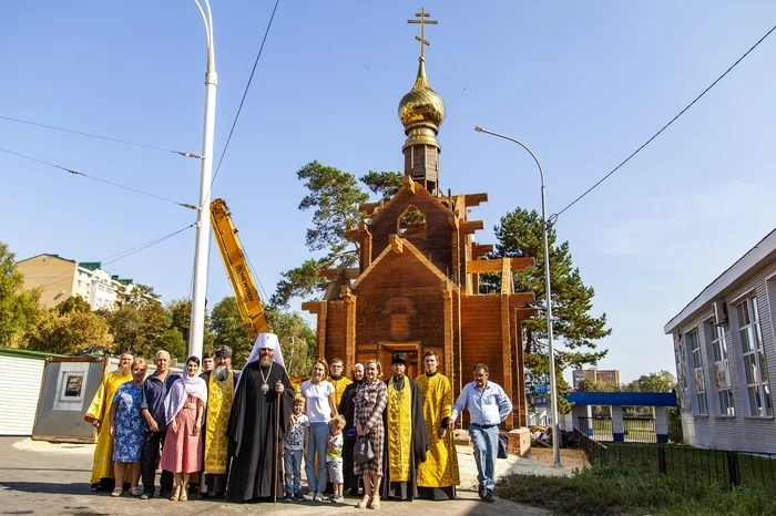 Вот так по волшебству беседка становится храмом - Тамбов, РПЦ, Храм, Новости, Идиотизм, Длиннопост