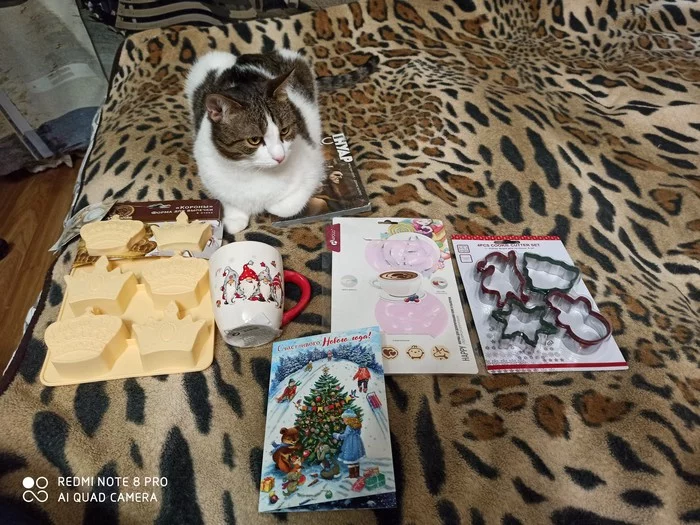 Adm: Podolsk - Moscow and a gift from my granddaughter, whom I gave as an altruist - My, Gift exchange report, Gift exchange, New Year, Secret Santa, Longpost