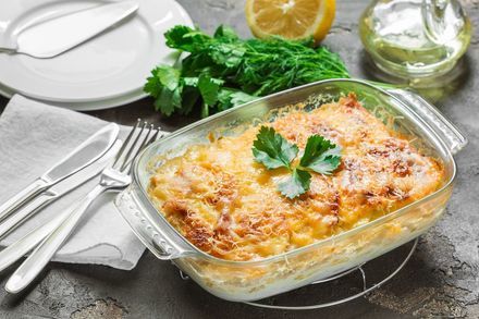 Fish gratin: video recipe - My, Gratin, Recipe, Preparation, Instructions, The photo, Main course, Video, Longpost