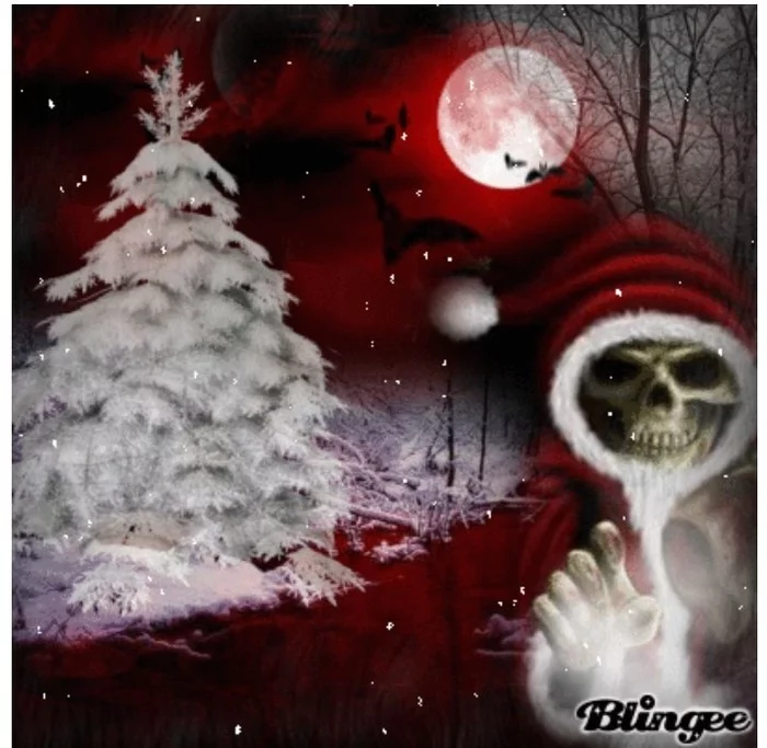 Gothic New Year. Part one - New Year, Gothic, Subcultures, Christmas tree, Father Frost, Santa Claus, Longpost