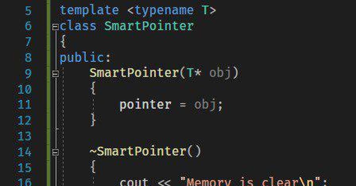 Как устроены умные указатели C++ | Пикабу
