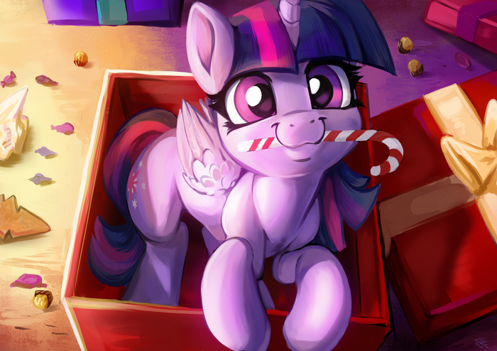 Little Gifts For Christmas My Little Pony, Twilight Sparkle, Fidzfox