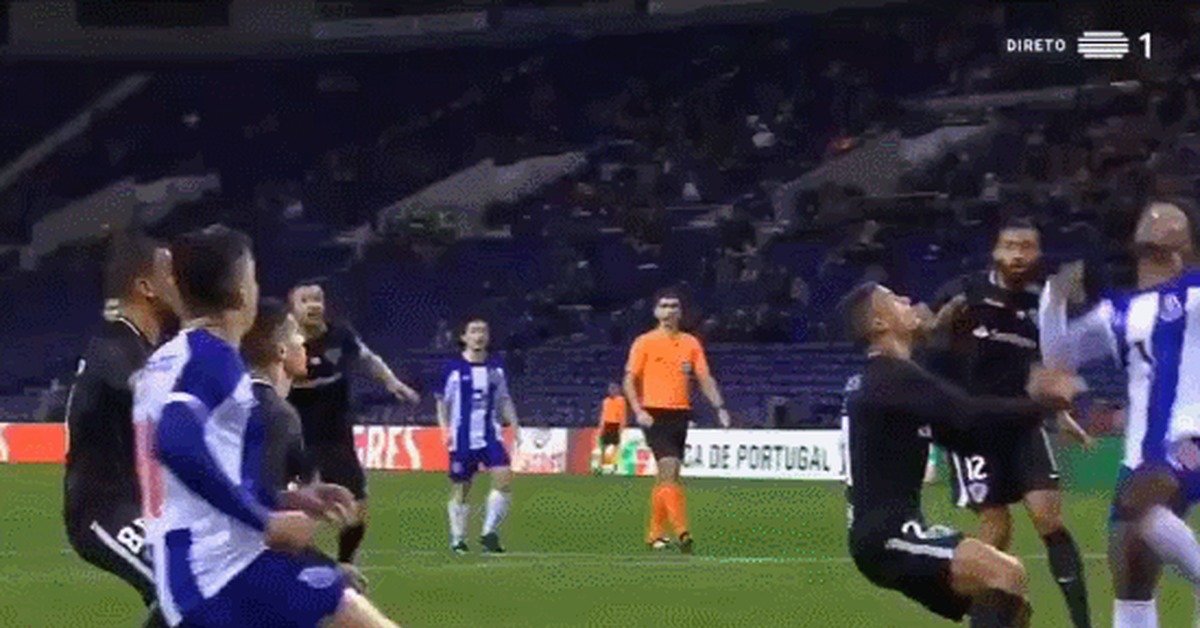 Headshot - Sport, Football, Ze Luis, Port, Bisikleta, Headshot, GIF