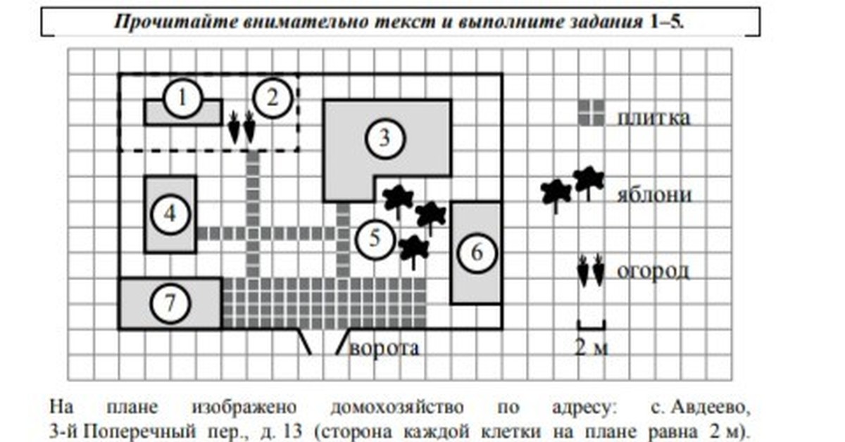 На плане изображено. Клетки и перегородки задачи математика.