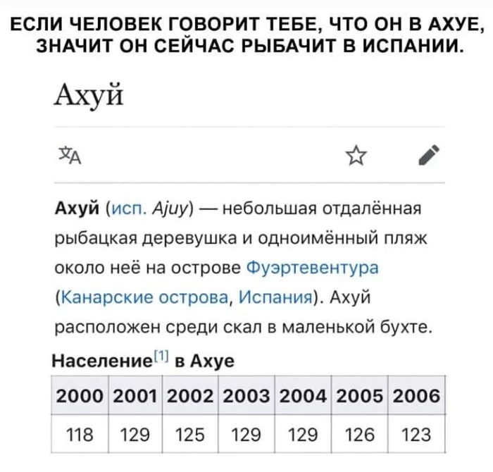 Being in A...ye isn't so bad - Picture with text, Wikipedia, Place, Homonyms, Wordplay, Humor, Mat