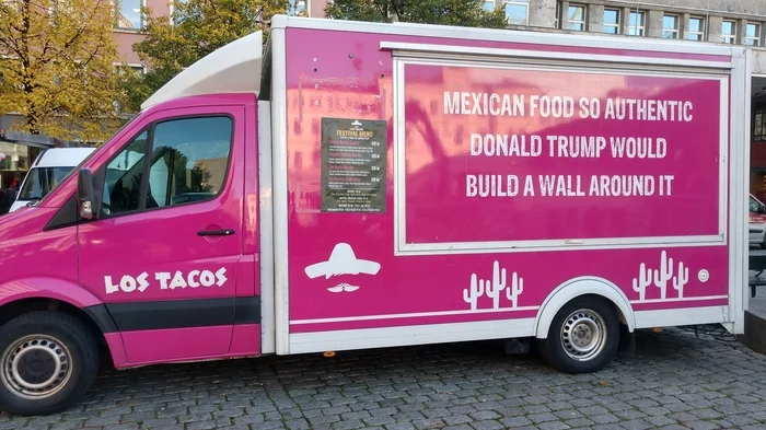 Delicious food, I guess - My, Mexican cuisine, Food, Donald Trump, Oslo, Norway