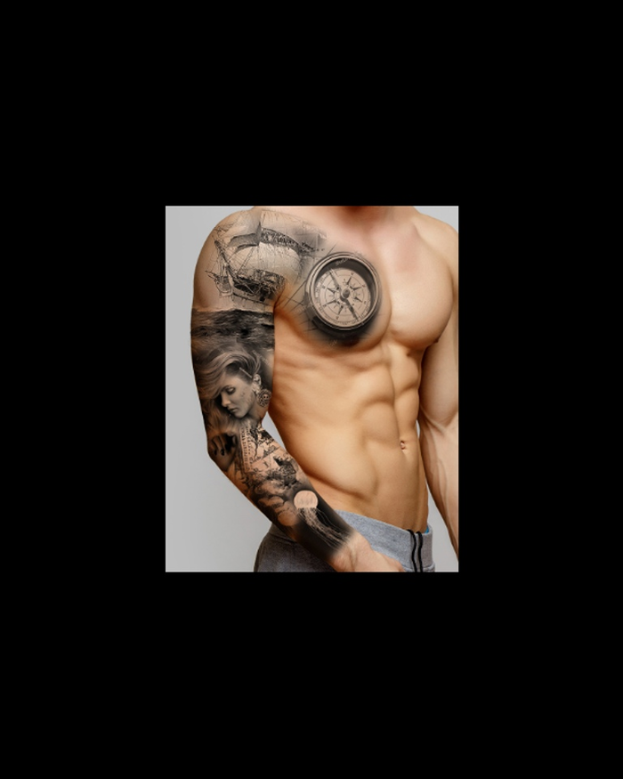 О визуальном восприятии и читаемости татуировки на теле Татуировщик, Образование, Эскиз, Длиннопост