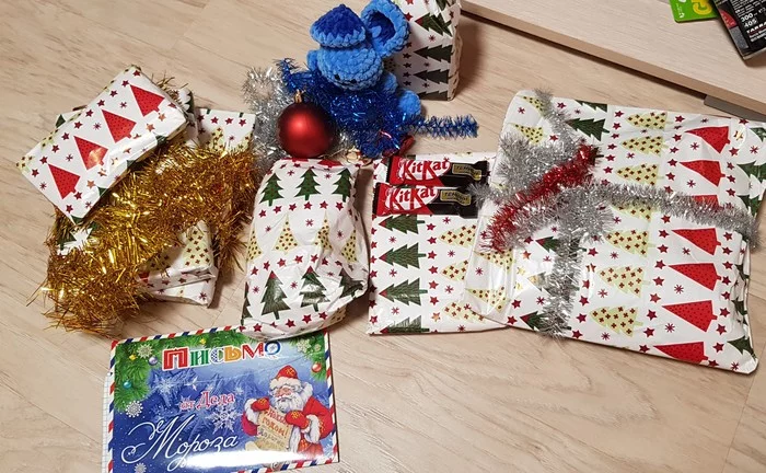 New Year's exchange from Barnaul to Moscow - My, Gift exchange report, Secret Santa, New Year's exchange from Mirrochka, Gift exchange, Longpost