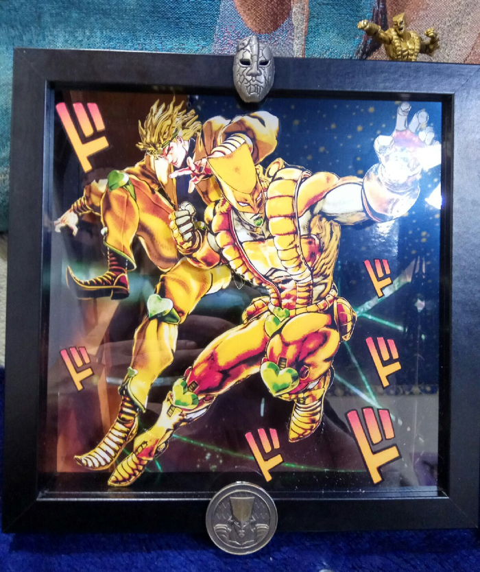 Diorama\Shadowbox: DIO Brando, JoJo's Bizarre Adventure: Stardust Crusaders Jojos Bizarre Adventure,  , Shadowbox, , Stardust Crusaders, 