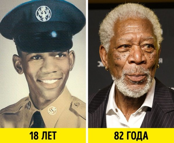 World movie stars in their youth - Celebrities, Actors and actresses, It Was-It Was, Age difference, Longpost