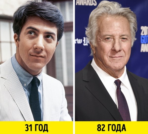 World movie stars in their youth - Celebrities, Actors and actresses, It Was-It Was, Age difference, Longpost