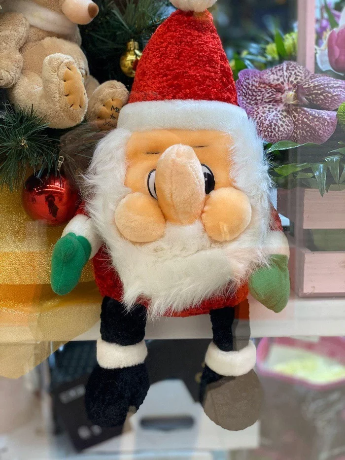 Santa Claus is a fucking nose - New Year, Father Frost, Soft toy, Toys