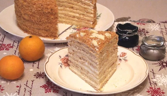 Layered curd cake with butter cream - My, Recipe, Video, Video recipe, Cooking, Bakery products, Cake, Dessert, Longpost