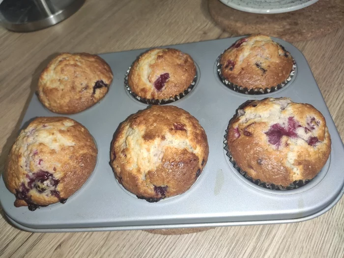 The fastest and most delicious muffins - My, Muffins, Bakery products, Recipe, Cooking, Longpost