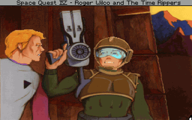 Space Quest IV: Roger Wilco and the Time Rippers. Part 1 - My, 1991, Passing, Space Quest, Sierra, DOS games, Quest, Retro Games, Computer games, Longpost