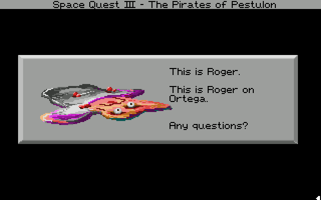 Space Quest IV: Roger Wilco and the Time Rippers. Part 1 - My, 1991, Passing, Space Quest, Sierra, DOS games, Quest, Retro Games, Computer games, Longpost