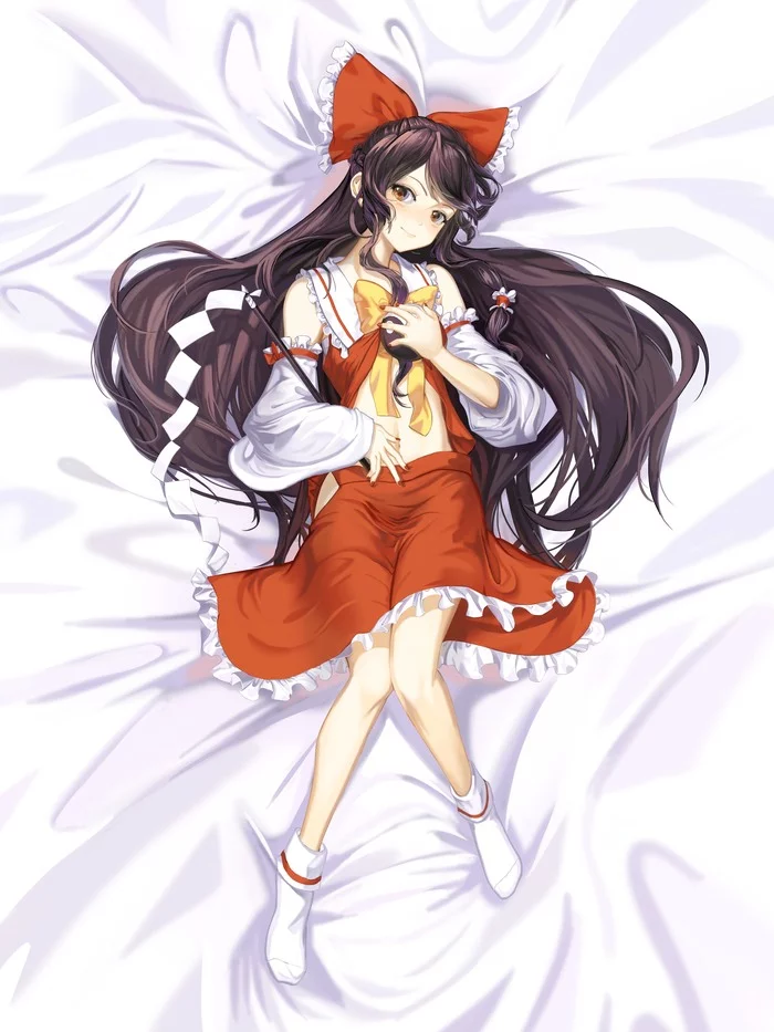 Hakurei Reimu - Touhou, Hakurei Reimu, Anime art, Anime, Not anime