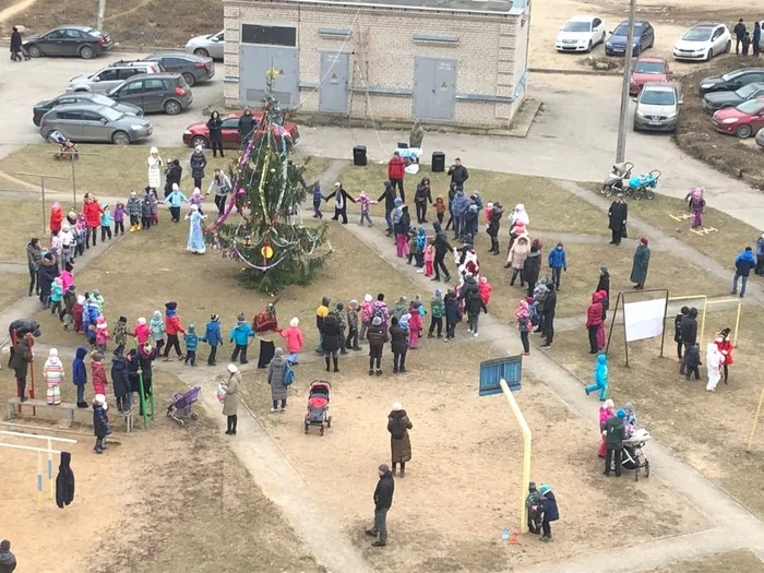 New Year's Eve was held in Pskov - New Year, Christmas tree, Pskov