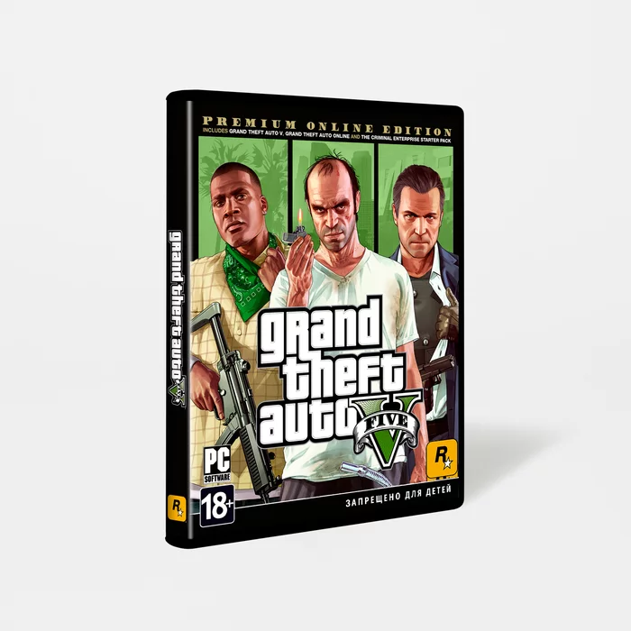 Grand Theft Auto V Premium Online Edition for RUR 495 - Steam, Gta 5, Games, Computer, Discounts
