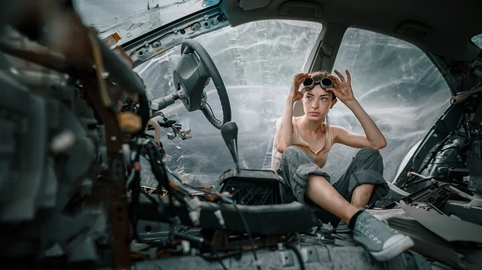 Гаечка Фотограф, Модели, Фотосессия, Девушки, Слесарь, Механик, Gadget Hackwrench, Работа, Длиннопост