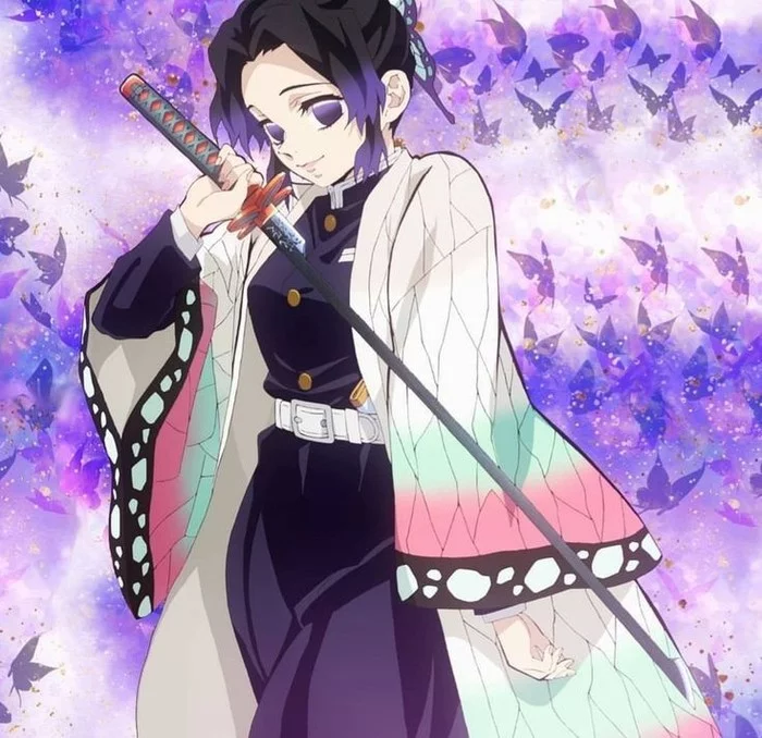 Kanae Kochou - Аниме, Anime Art, Арт, Kochou Kanae, Подборка, Kimetsu no Yaiba