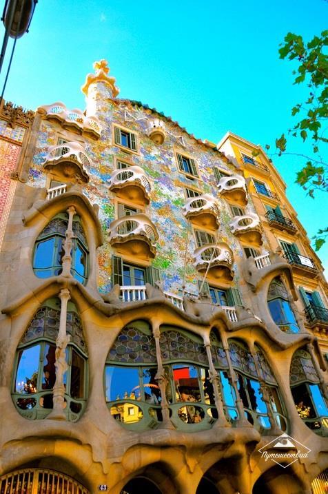 Casa Batllo in Barcelona, ??Spain - Spain, The photo, , Barcelona, Architecture, Barcelona city