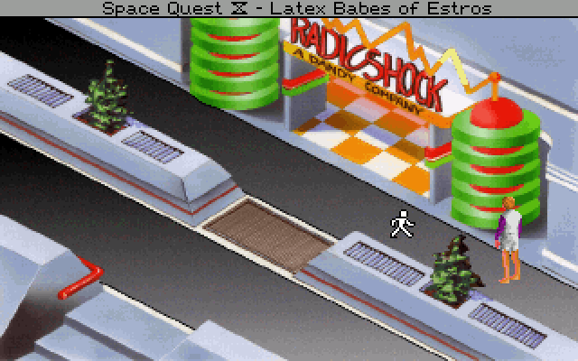 Space Quest IV: Roger Wilco and the Time Rippers. Часть 2 1991, Прохождение, Space Quest, Sierra, Игры для DOS, Квест, Ретро-игры, Компьютерные игры, Длиннопост
