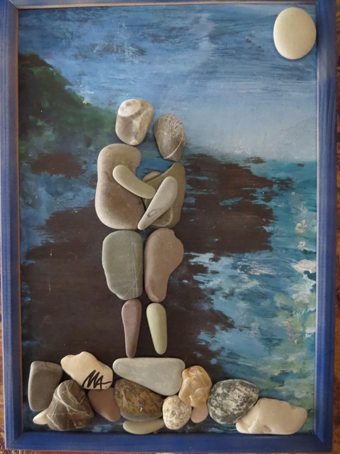life of stones - My, Beach, Pebbles, Lazarevskoe, Painting