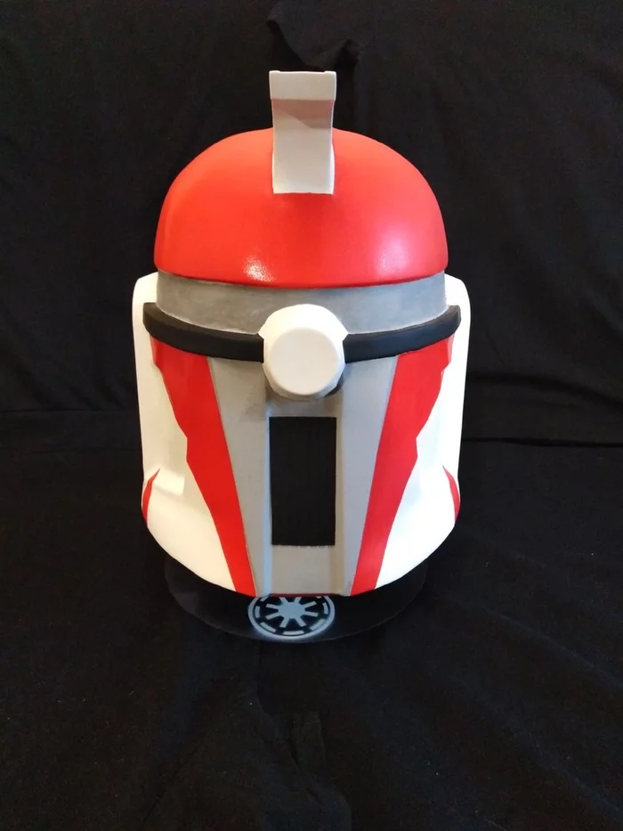 Making a Star Wars helmet.Star Wars - My, Needlework with process, Modeling, Clones, Helmet, Star Wars, Longpost