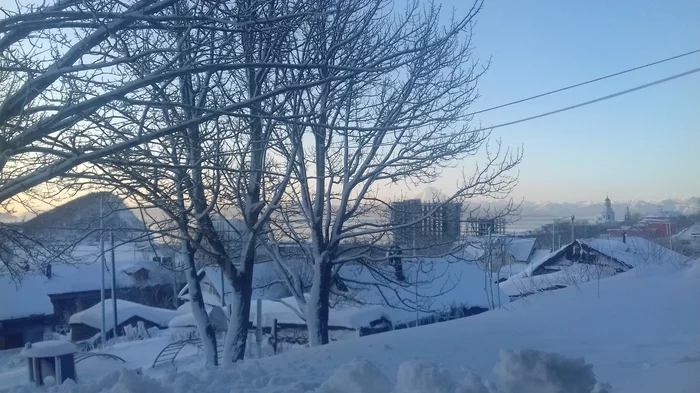 After the blizzard - My, Kamchatka, Morning