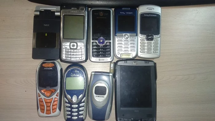 My collection of portable electronics - My, Electronics, Collection