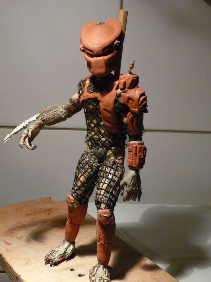 Predator. Jungle Hunter Полимерная глина, Рукоделие с процессом, Хобби, Лепка, Фигурки, Длиннопост, Хищник (фильм)